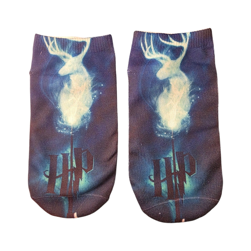 Calcetín 3d Tobillera Kawaii  Hp Harry Mago