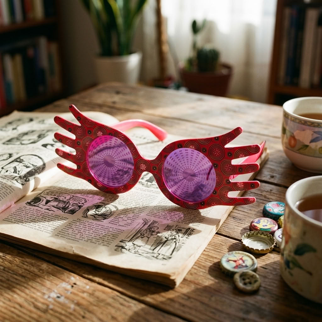 Gafas Cosplay Luna Lovegood Espectrogafas