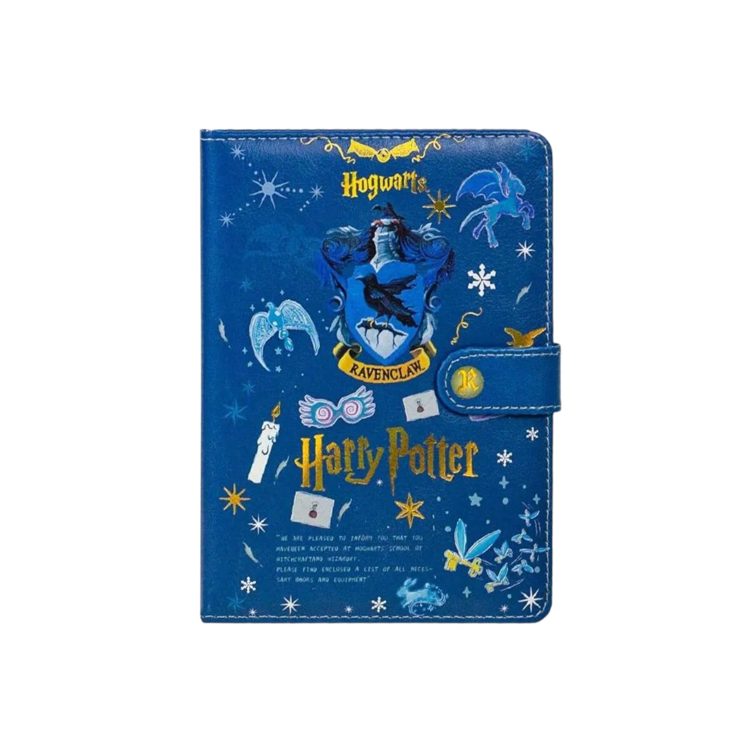 Planner Agenda gold premium Harry Potter Kawaii Hogwarts