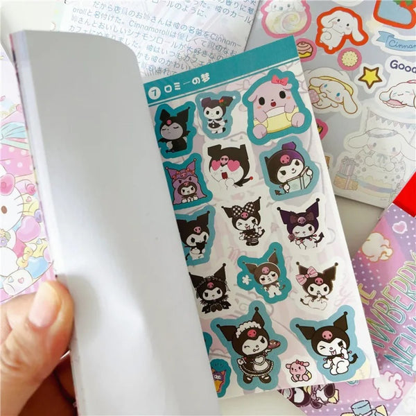 Mini Libro Sticker Kuromi