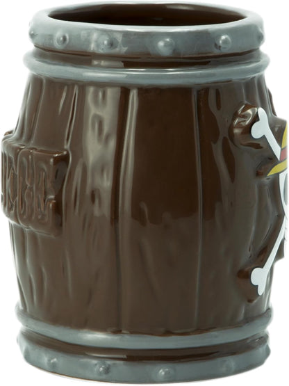 Tazón 3D resina barril One Piece Monkey D. Luffy