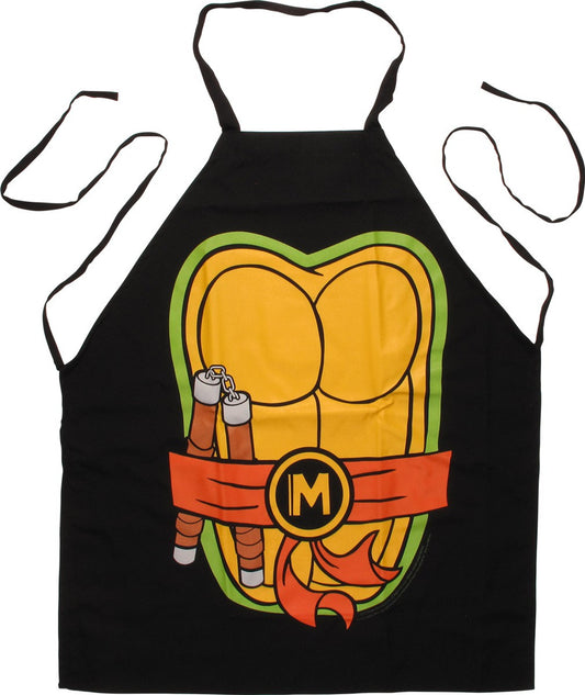 Delantal divertido Tortuga ninja Michelangelo Miguel Ángel