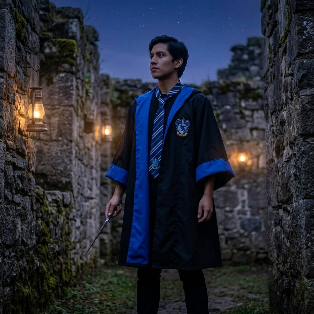 Capa Túnica Cosplay Casas Hogwarts Harry Potter