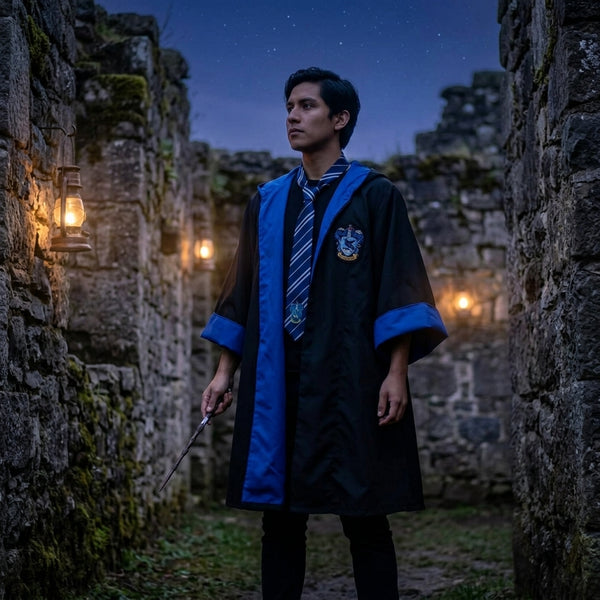 Capa Túnica Cosplay Casas Hogwarts Harry Potter