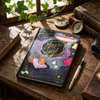 Libreta agenda diario Harry Potter carta Hogwarts Dorada