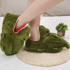 Pantuflas divertida 3D Cocodrilo