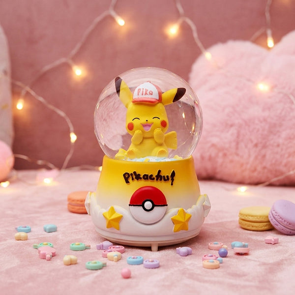Lámpara bola de nieve Pikachu