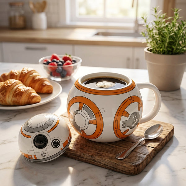 Tazon taza 3D cerámica  BB8 Star wars