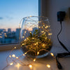 Guirnaldas 100 Luces Hadas, Micro Led 10 Metros Enchufable