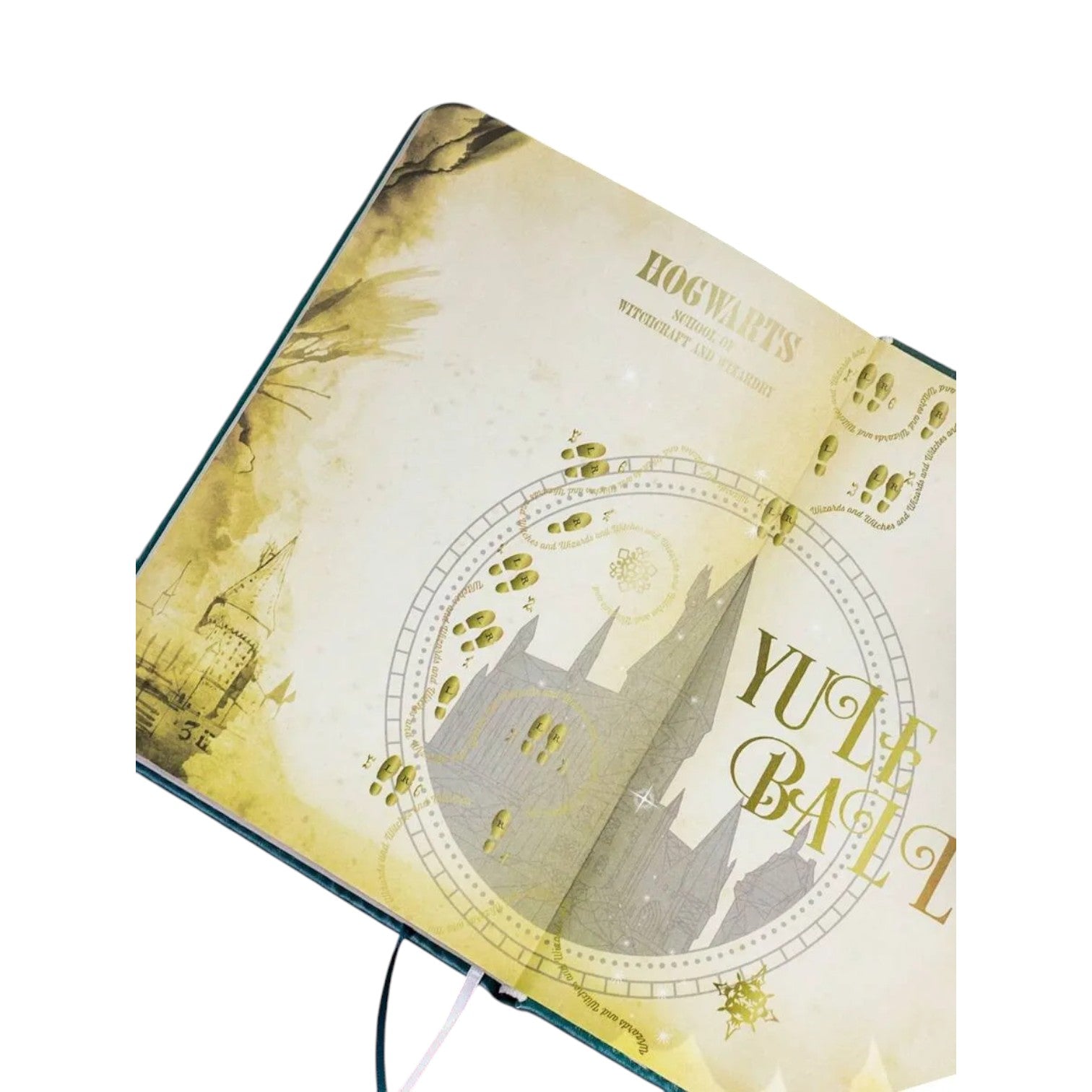 Planner Agenda gold premium Harry Potter Kawaii Hogwarts
