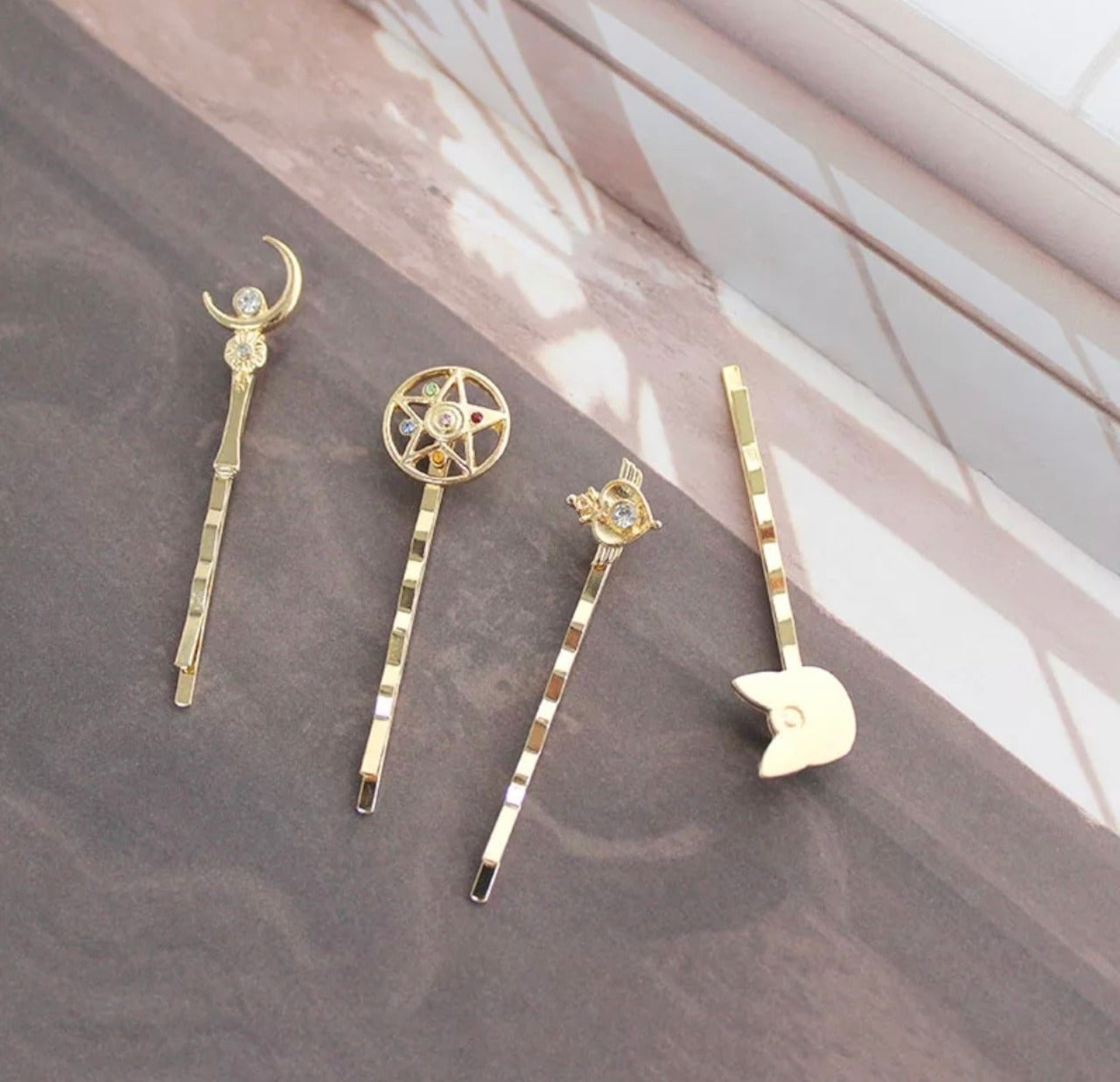 Set Pinches horquillas pinzas para el cabello Sailor moon