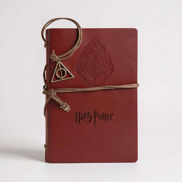 Libreta agenda  planner Delux Harry Potter Broche Snitch