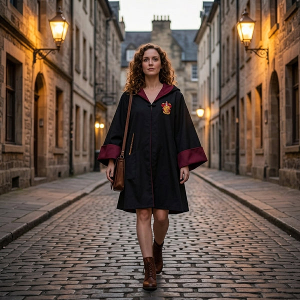 Capa Túnica Cosplay Casas Hogwarts Harry Potter