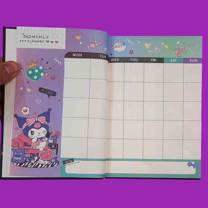 Cuaderno planner agenda Kuromy vintage my Melody
