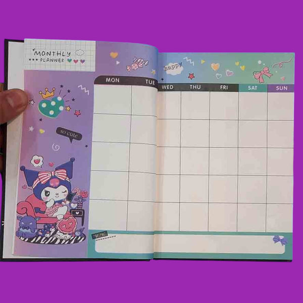 Cuaderno planner agenda Kuromy vintage my Melody