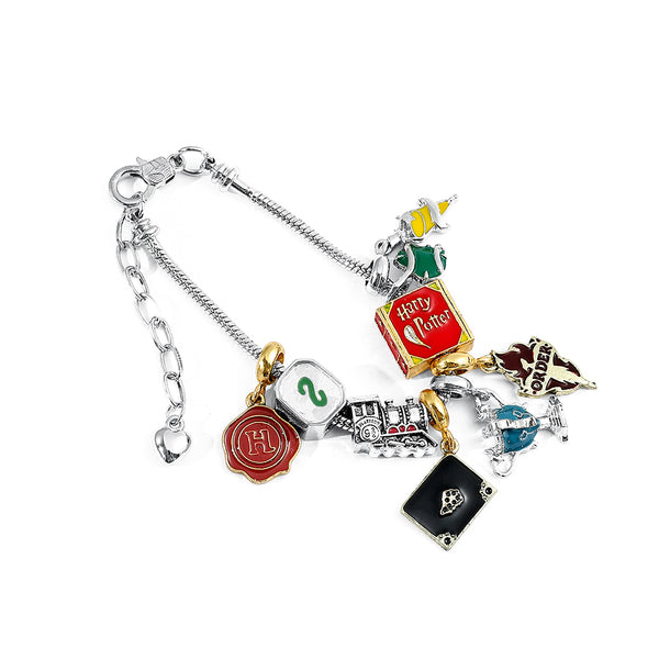 Pulsera con dijes charms de Harry Potter