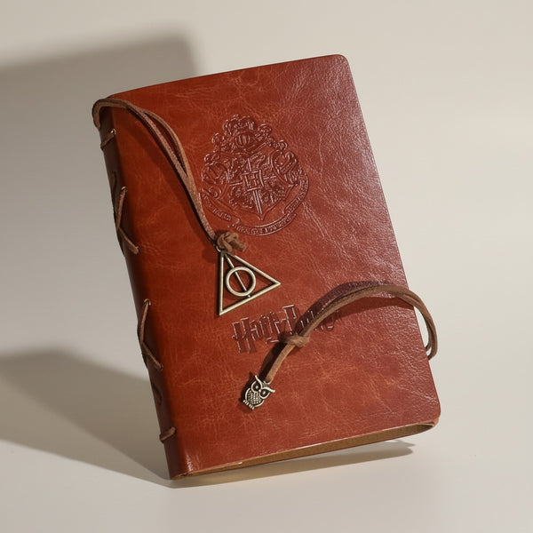 Libreta agenda  planner Delux Harry Potter Broche Snitch