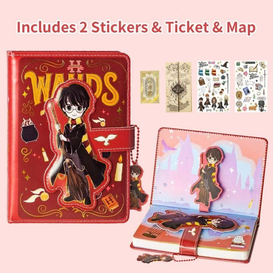 Planner Agenda gold premium Harry Potter Kawaii Hogwarts