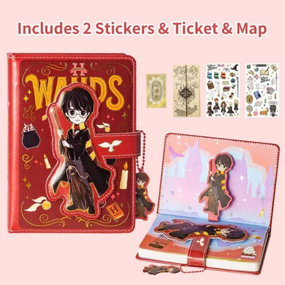 Planner Agenda gold premium Harry Potter Kawaii Hogwarts
