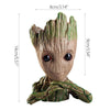 Macetero Lapicero Guardianes Galaxia Bebe Groot 14 Cm.