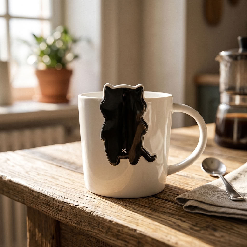 Taza cerámica Gatito Love Cat kawaii