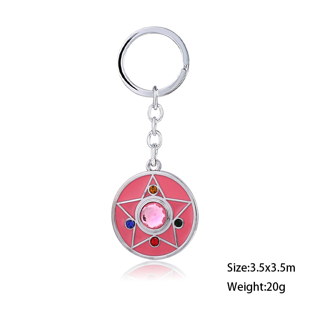 Llavero Metálico Sailor Moon Corazon