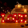 Lampara Led  Love   A Pilas Candy Bar Fiesta Niños