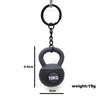 Llavero 3D silicona equipamiento Fitness