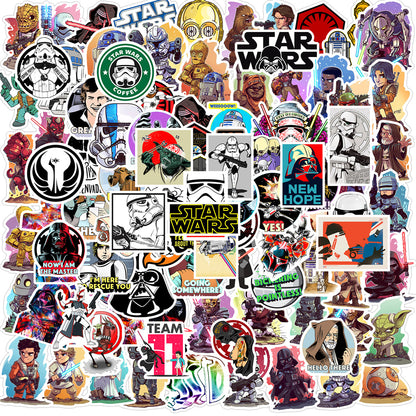 Pack Sticker Star Wars Stormtooper Darth Vader