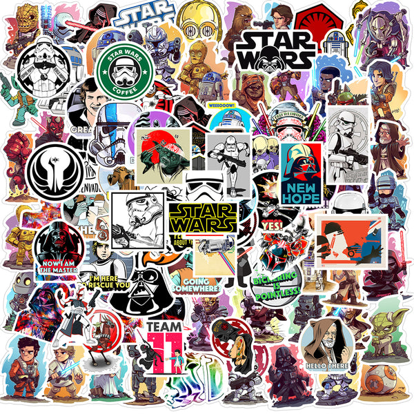 Pack Sticker Star Wars Stormtooper Darth Vader