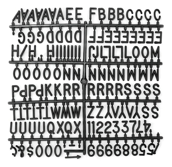 Pizarra Vintage Retro Tablero Letras Interca. tipo fieltro