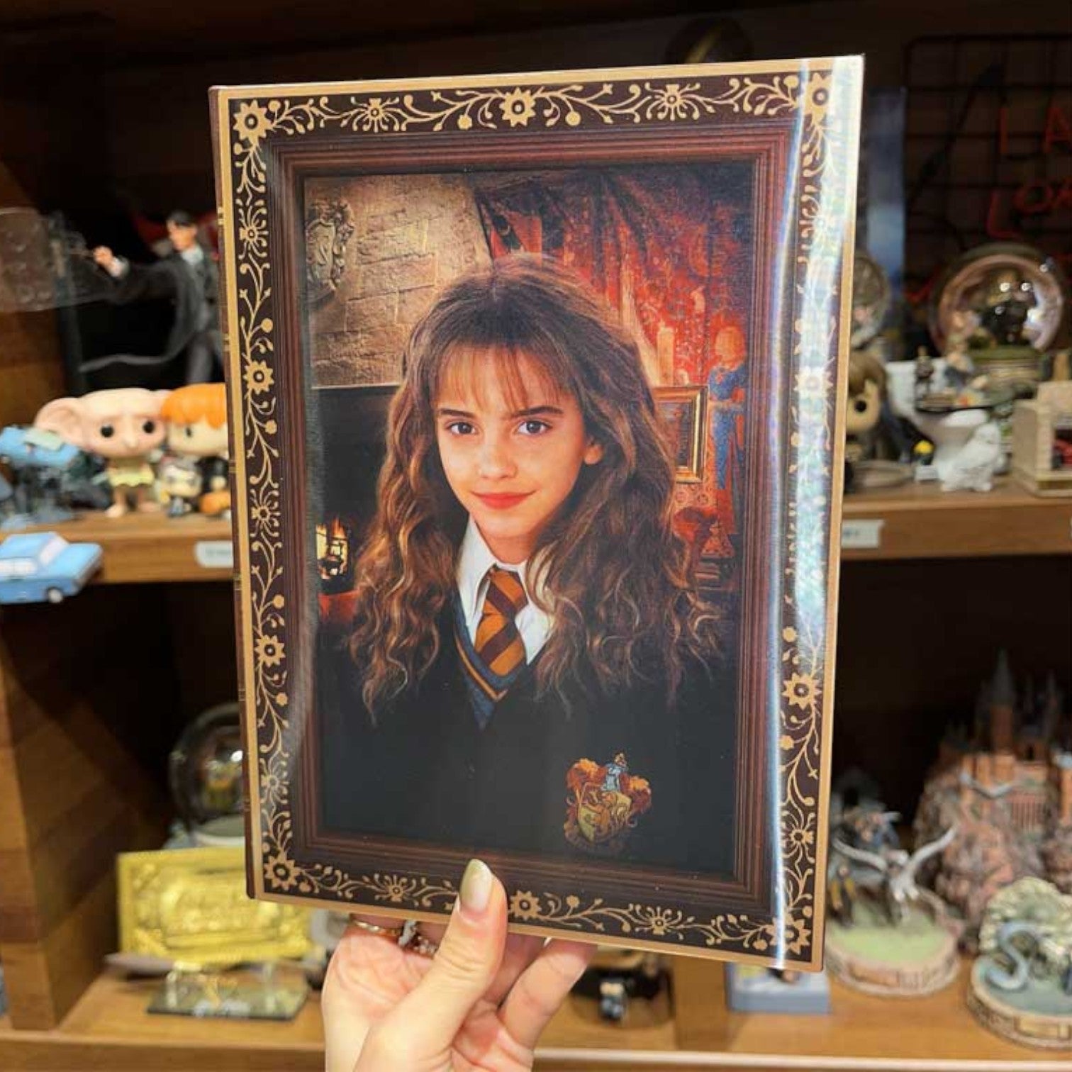 Agenda Libreta Delux Harry Potter Hogwarts Efecto 3d