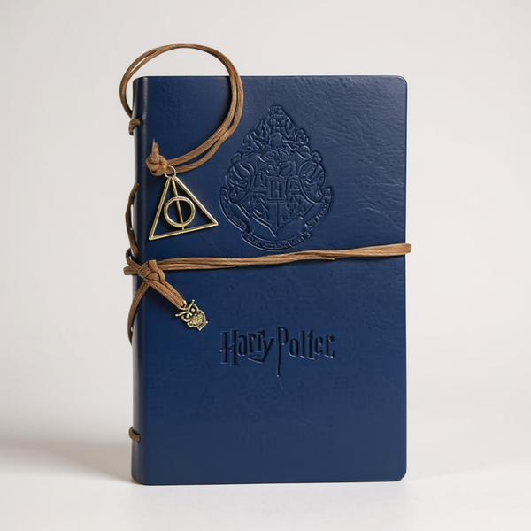 Libreta agenda  planner Delux Harry Potter Broche Snitch