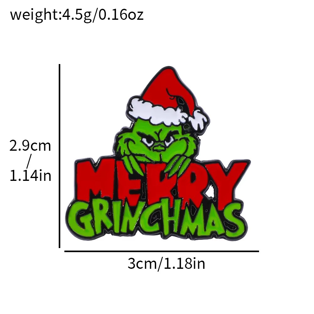 Pin Broche The Grinch Navidad
