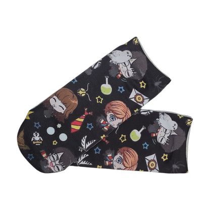 Calcetín 3d Tobilleras Harry Potter  Kawaii