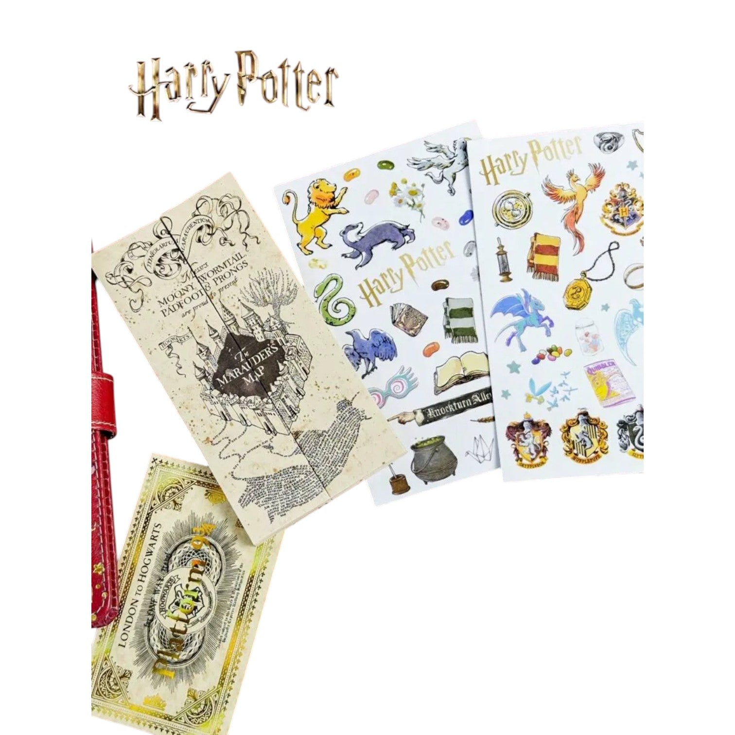 Planner Agenda gold premium Harry Potter Kawaii Hogwarts