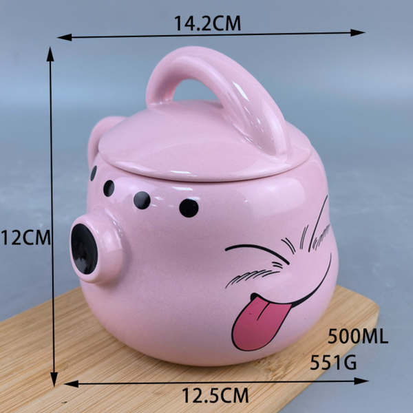 Tazón 3d Cerámica Majin Buu Dragon Ball