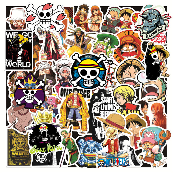 Pack Sticker pegatina One Piece luffy