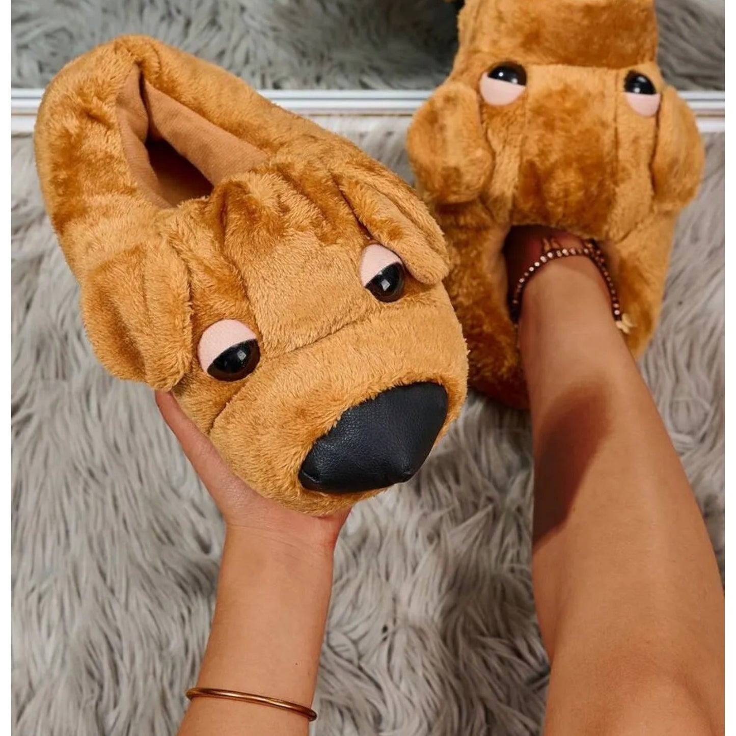 Pantufla 3D Perrito