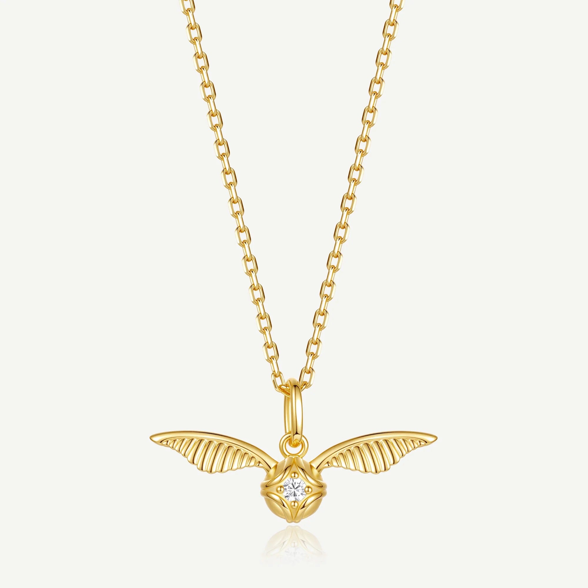 Collar Golden Snitch Sterling Harry Potter