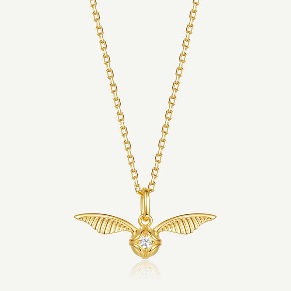Collar Golden Snitch Sterling Harry Potter