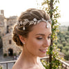 Diadema Tiara corona princesa elfos cristales brillantes