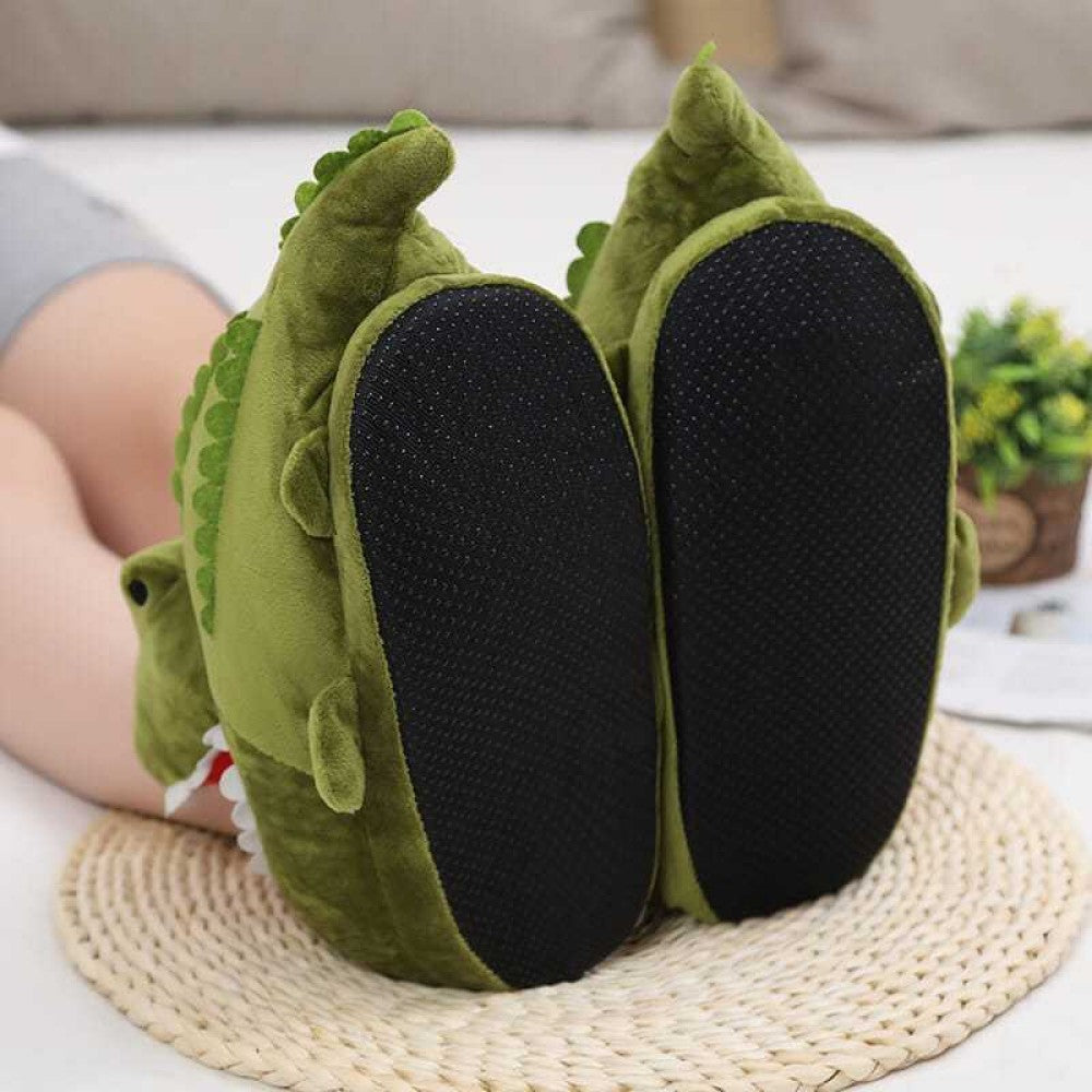 Pantuflas divertida 3D Cocodrilo
