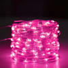 Guirnaldas De Luces Micro Led Hadas 10 Metros A Pilas rosada