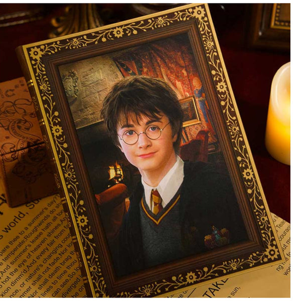 Agenda Libreta Delux Harry Potter Hogwarts Efecto 3d
