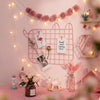 Marco para foto forma gato rejilla metálica fotos decoracion