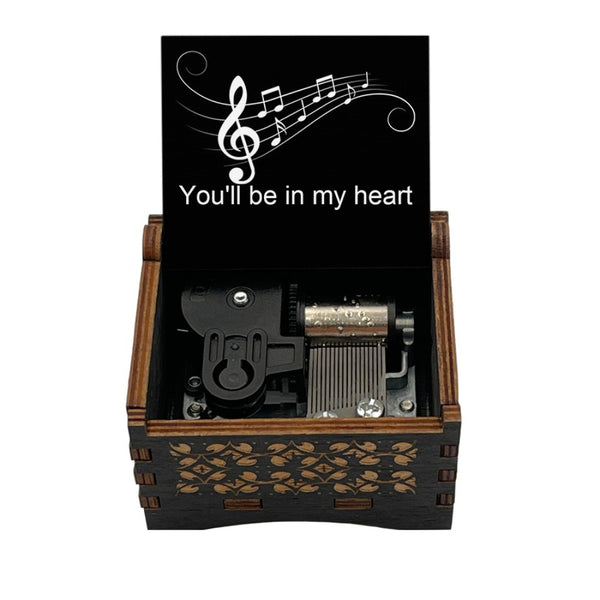 caja musical madera Tarzan you ll be in my heart