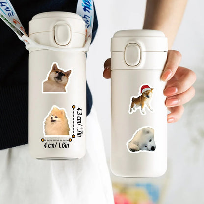 Pack Sticker pegatinas divertidos Perros Memes