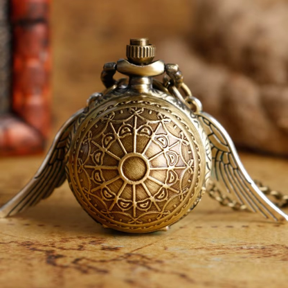 Reloj De Bolsillo Harry Potter Snitch bronce