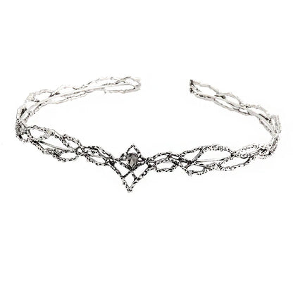 Diadema Tiara corona para cosplay elfos reyes medieval